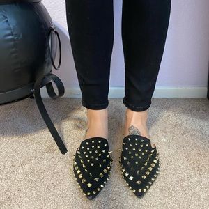 Dolls Kill Studded Mules